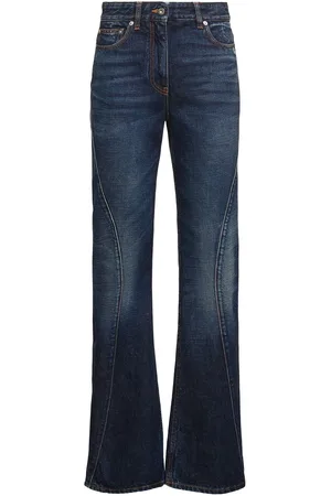 Salvatore Ferragamo Denim Medium Waist Straight Jeans