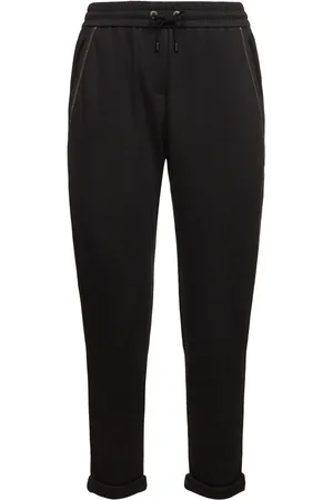 Brunello Cucinelli Cotton Blend Jersey Sweatpants