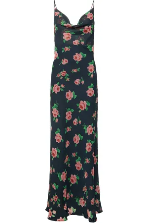 ROTATE Tazzy Chiffon Maxi Slip Dress