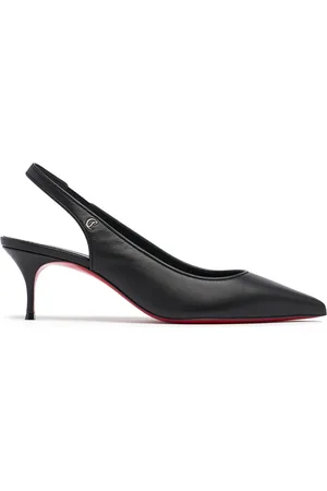 Christian Louboutin 55mm Sporty Kate Nappa Slingback Pumps