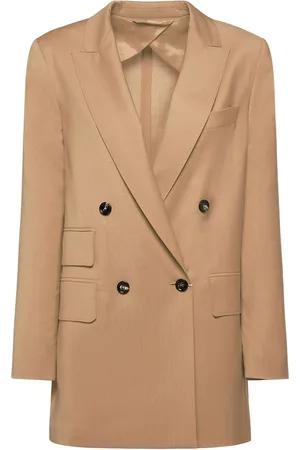 Max Mara Nebbie Wool Double Breast Blazer