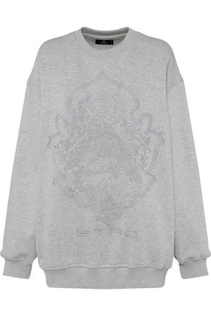 Etro Embroidered Logo Jersey Sweatshirt