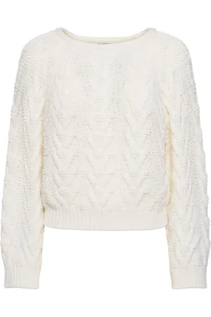 Alberta Ferretti Wool Knit Crewneck Sweater