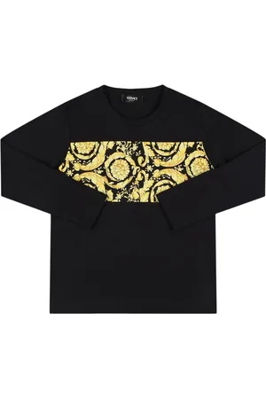 VERSACE Cotton Jersey T-shirt W/ Insert