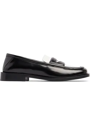 The Attico 20mm Amanda Leather College Loafers
