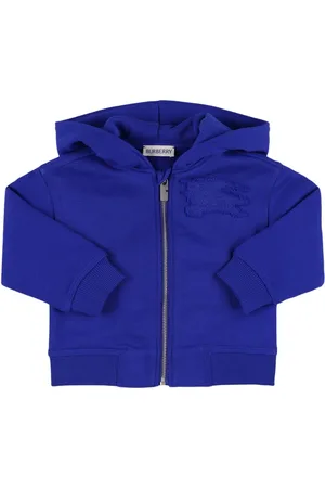 Burberry Cotton Jersey Zip Hoodie