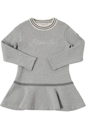 Moncler Brushed Cotton & Wool Dress