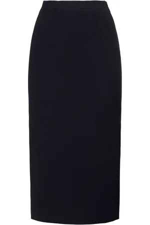 Alessandra Rich Wool Midi Skirt