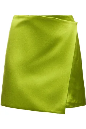 Serafini Duchesse Satin Mini Skirt