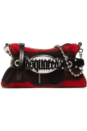 Dsquared2 Gothic Wool Blend Clutch
