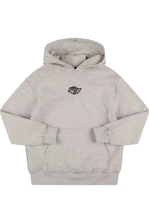 Msgm Printed Cotton Sweatshirt Hoodie