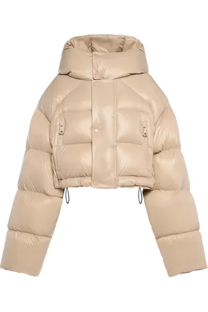 Dsquared2 Puffer Kaban Crop Down Jacket W/ Hood