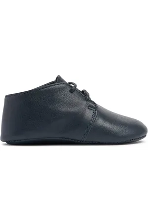 BONPOINT Leather Lace-up Pre-walker Shoes