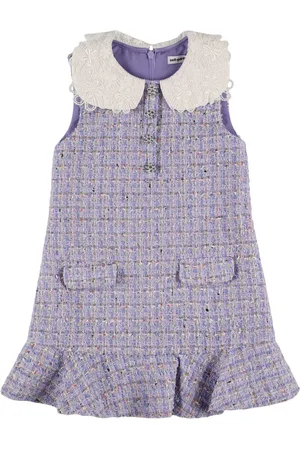 Self-Portrait Bouclé Mini Dress