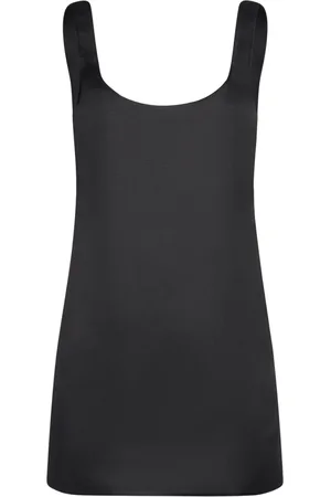 Khaite Pranta Silk Satin Mini Dress