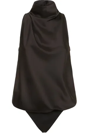 The Andamane Susanna Liquid Satin Bodysuit