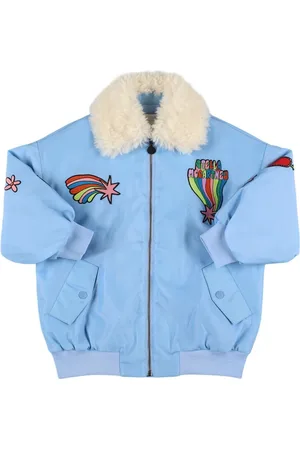 Stella McCartney Poly Twill Satin Bomber Jacket