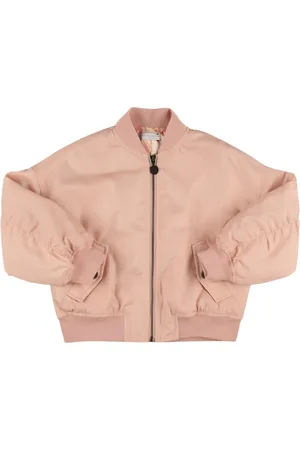 Stella McCartney Poly Twill Satin Bomber Jacket