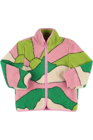 Stella McCartney Printed Teddy Fleece Jacket