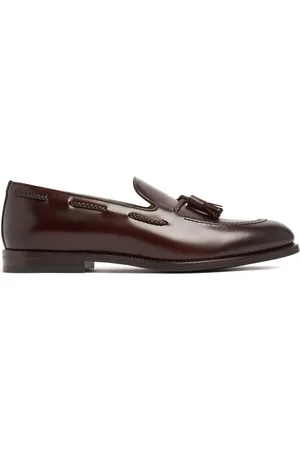 Brunello Cucinelli Smooth Leather Loafers