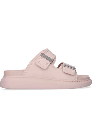 Alexander McQueen 50mm Rubber Slide Sandals