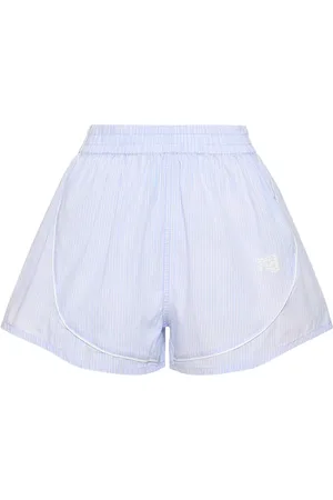 Alexander Wang Mini Washed Poplin Shorts
