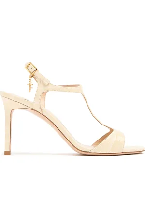 Tom Ford 85mm Angelina Croc Embossed Sandals