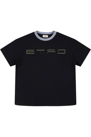 Etro Embroidered Cotton Jersey T-shirt