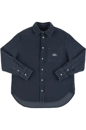 Etro Cotton Blend Velvet Shirt