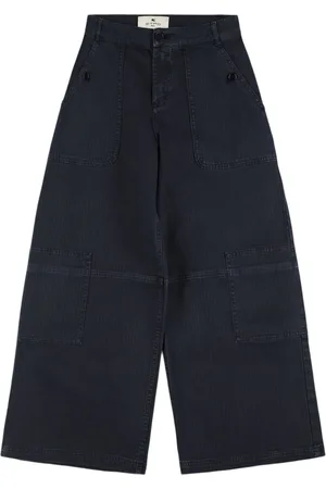 Etro Stretch Cotton Cargo Pants