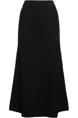 Max Mara Agile Wool Long Skirt