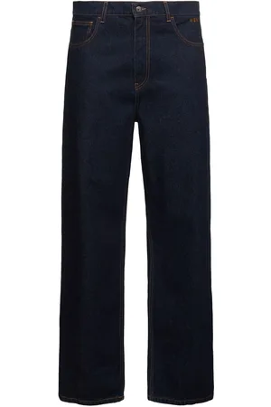 Msgm Dark Indigo Denim Jeans