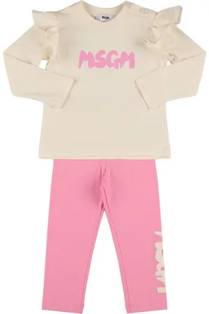 Msgm Cotton Jersey T-shirt & Leggings