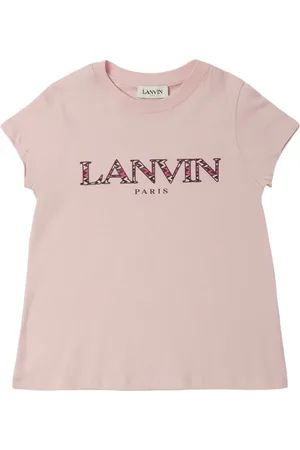 Lanvin Logo Cotton Jersey T-shirt