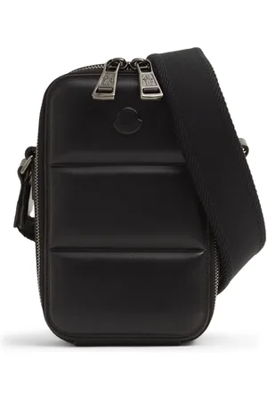 Moncler Vertical Leather Crossbody Bag