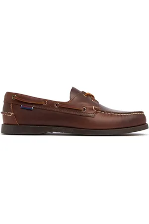 SEBAGO Dockside Portland Waxed Leather Loafers