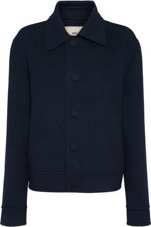 Ami Boxy Wool & Cashmere Jacket