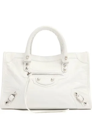 Balenciaga Small Le City Arena Leather Shoulder Bag
