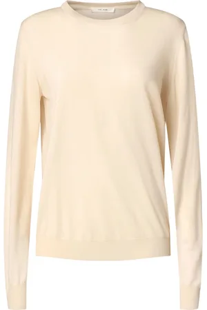 The Row Hover Wool Knit Crewneck Sweater