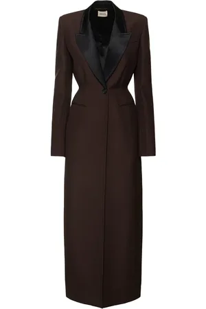 Khaite Bellow Viscose Blend Long Coat