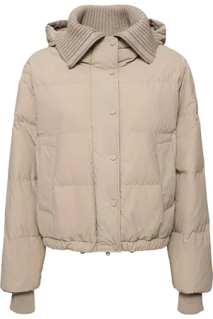 Brunello Cucinelli Cotton Blend Down Jacket