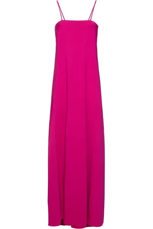 FORTE FORTE Stretch Cady Crepe Bustier Long Dress