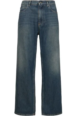 Dolce & Gabbana Five Pocket Wide Leg Denim Jeans