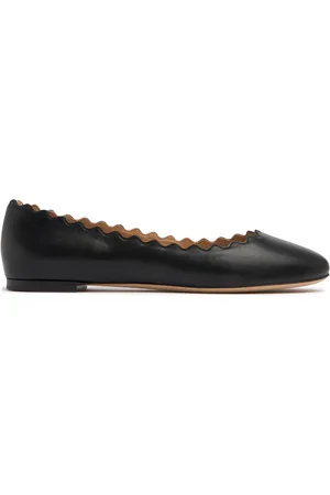 Chloé 10mm Lauren Nappa Ballerinas