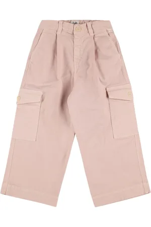Il gufo Stretch Cotton Gabardine Cargo Pants