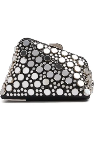 The Attico Midnight Workmanship Mirror Clutch