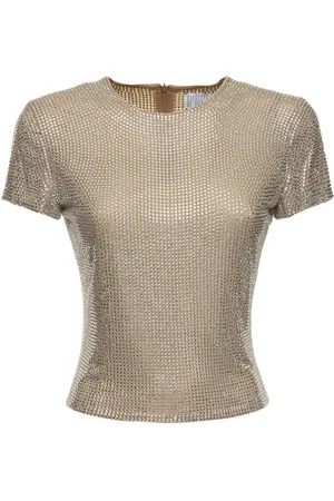 GIUSEPPE DI MORABITO Embellished Jersey T-shirt