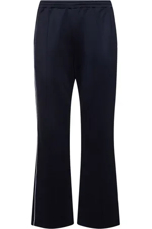 VALENTINO Double Cotton Blend Jersey Track Pants
