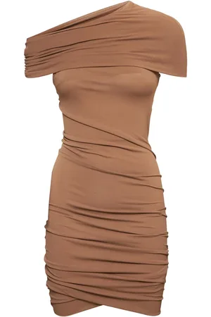 Rick Owens Lola Draped Jersey Mini Dress