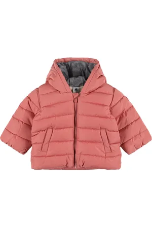 Petit Bateau Hooded Poly Puffer Jacket